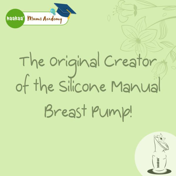 The Original Creator of the Silicone Manual Breast Pump!